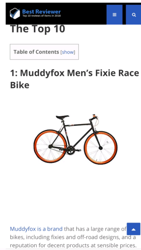 muddyfox mens fixie race bike